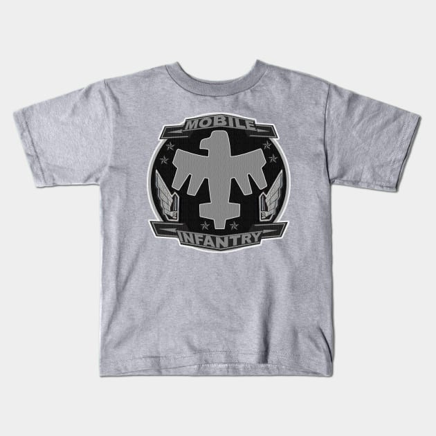 Mobile Infantry Kids T-Shirt by PopCultureShirts